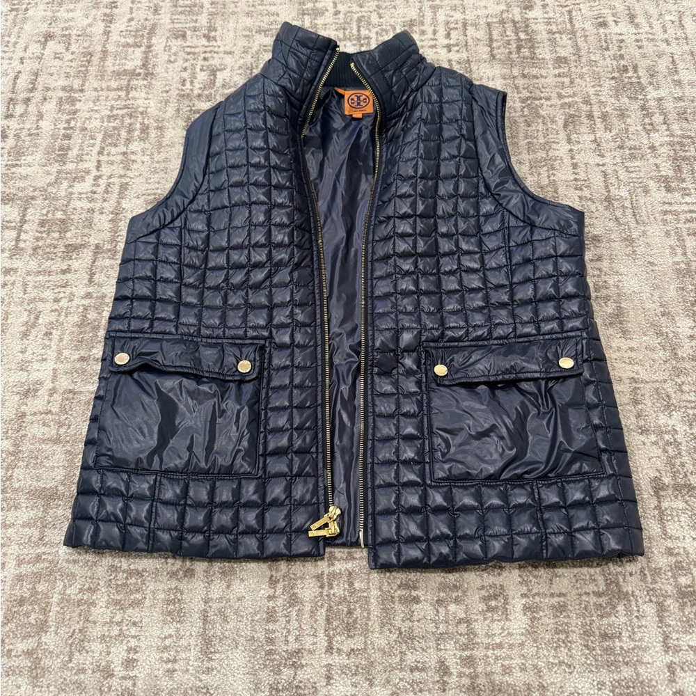 Tory Burch Quilted Puffer Vest